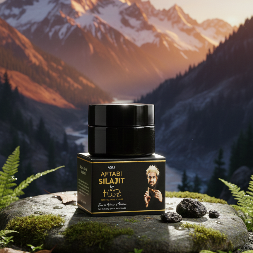 Asli Aftabi Shilajit by TWZ Pure Himalayan Gold Resin 30g